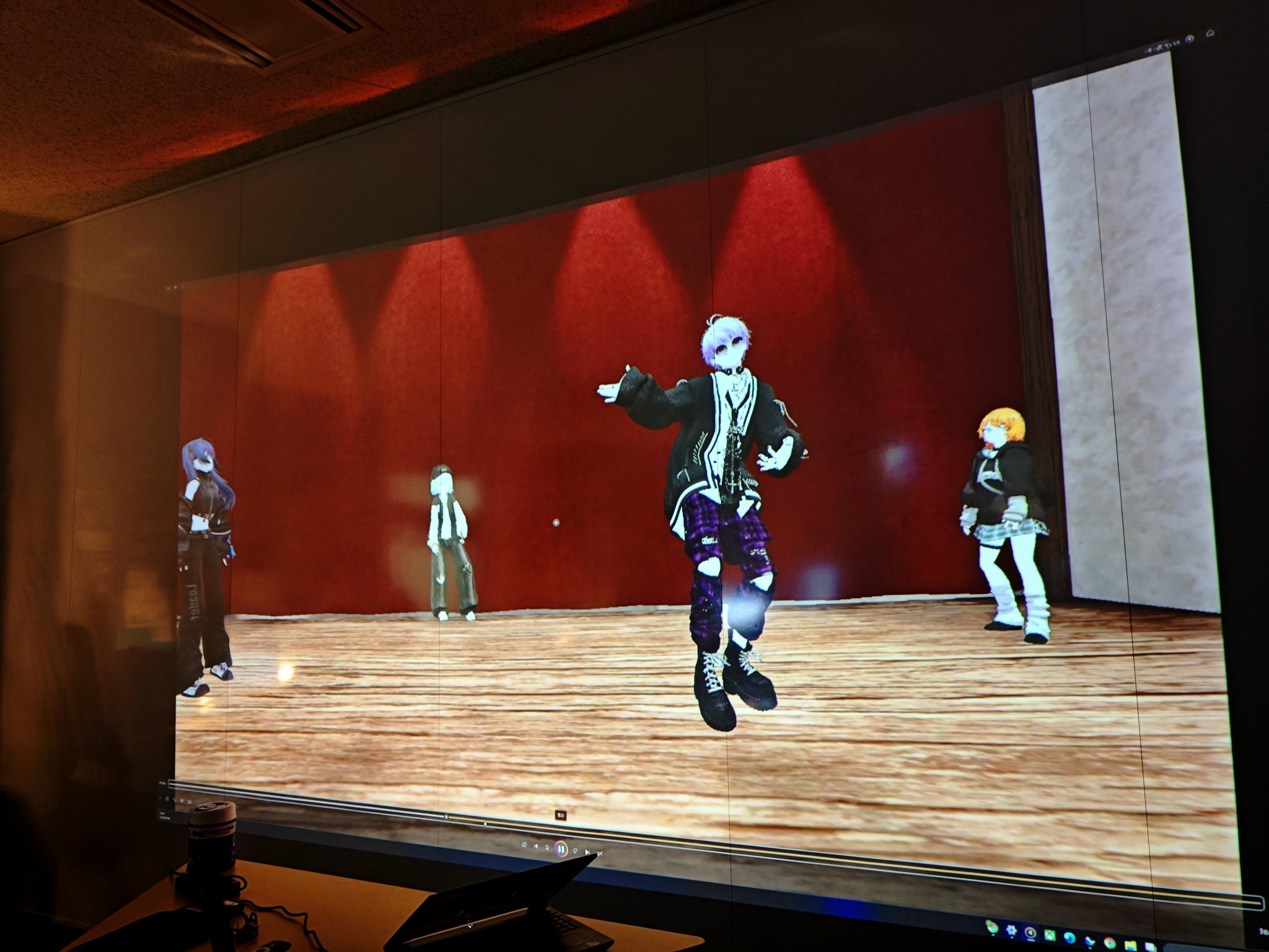 パフォーマンスの様子