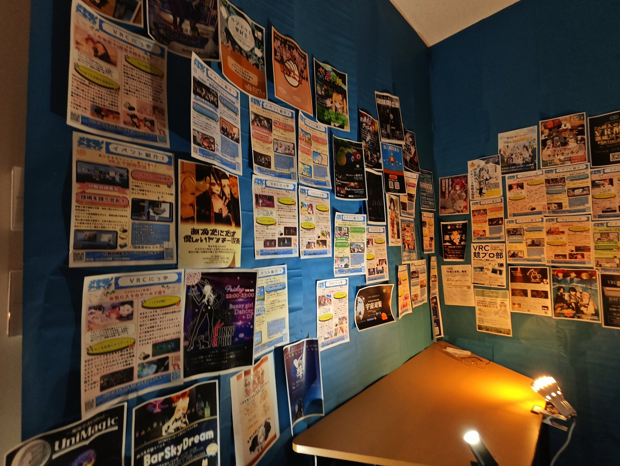 ポスター・記事・日記展示の様子